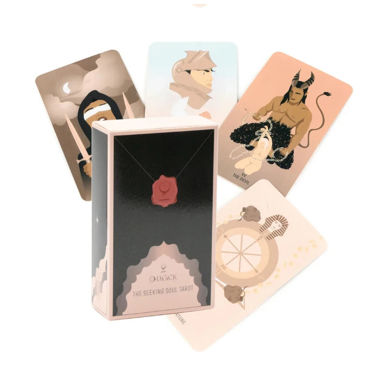 Paws Tarot Cards A 78 Tarot Fortune Telling Divination Tools English Tarot Decks for Board Game Fate Divination Party Playing