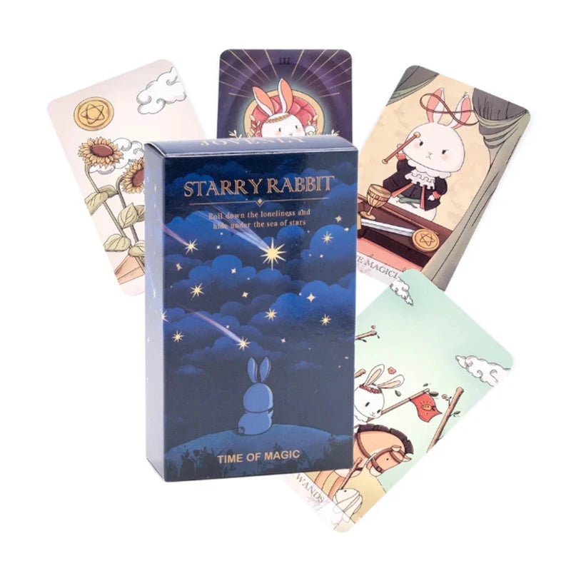 Paws Tarot Cards A 78 Tarot Fortune Telling Divination Tools English Tarot Decks for Board Game Fate Divination Party Playing