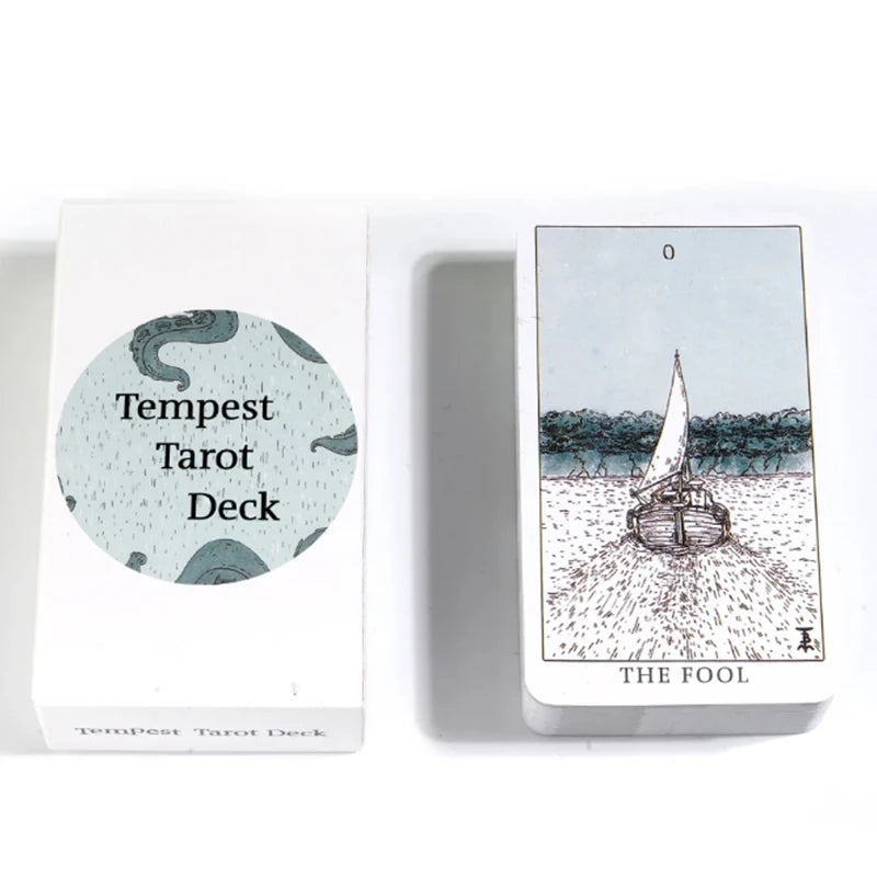 Paws Tarot Cards A 78 Tarot Fortune Telling Divination Tools English Tarot Decks for Board Game Fate Divination Party Playing