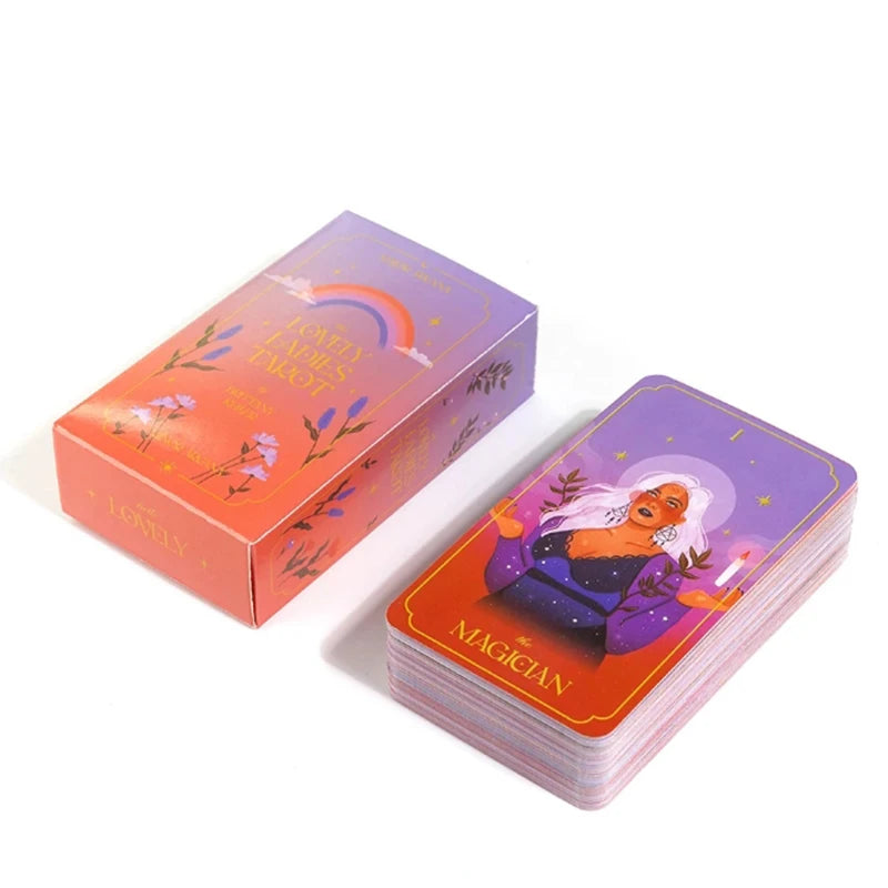 Paws Tarot Cards A 78 Tarot Fortune Telling Divination Tools English Tarot Decks for Board Game Fate Divination Party Playing